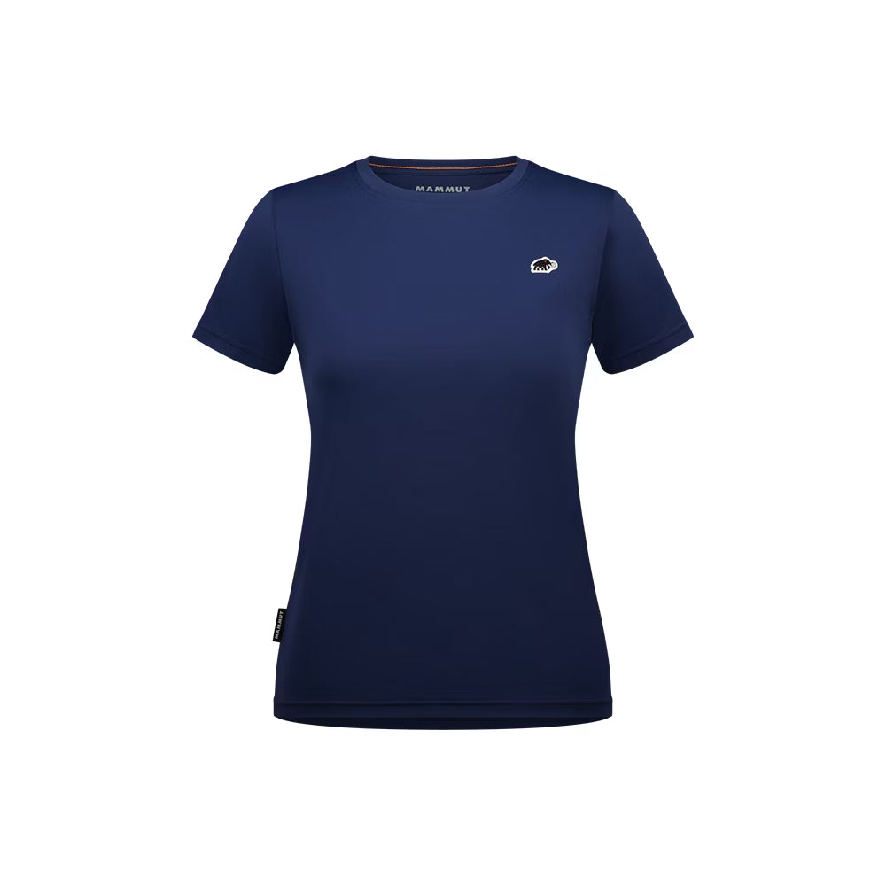 Mammut 長毛象 Essential AF 女 防曬布章LOGO短袖T恤 排汗衫 1017-05090