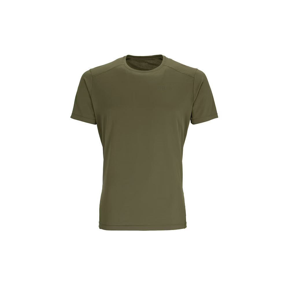 RAB Force Tee 男 圓領短袖透氣排汗衣 QBL05