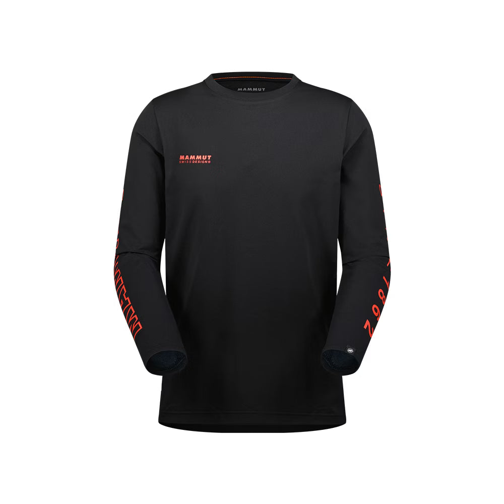Mammut 男 QD Logo Print AF 快乾LOGO長袖T恤 1016-01030