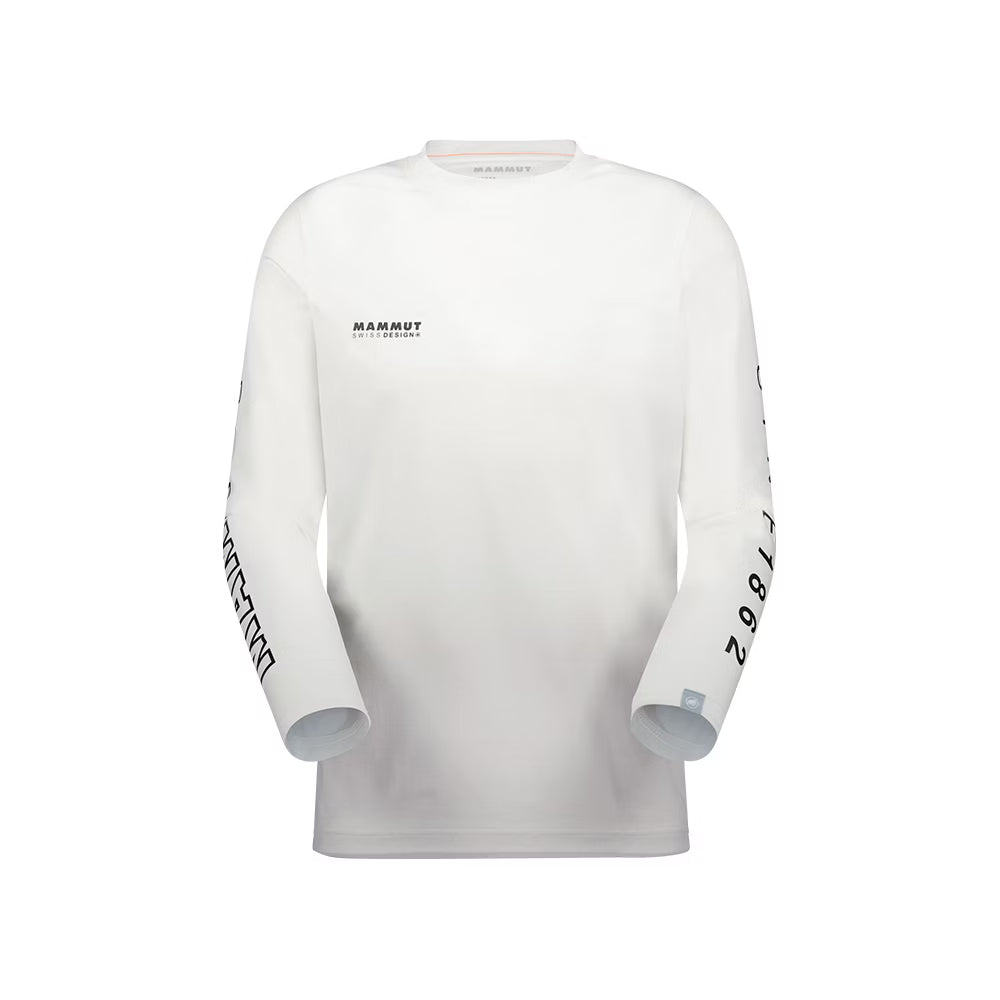 Mammut 男 QD Logo Print AF 快乾LOGO長袖T恤 1016-01030