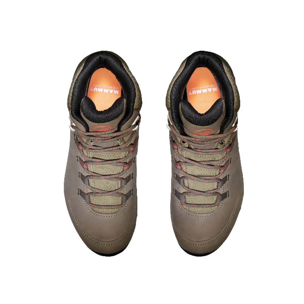 Mammut 長毛象 Nova IV Mid GTX 女 登山鞋 棕/杏桃白蘭地 3030-04731