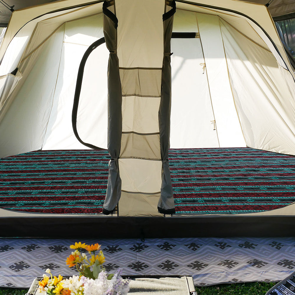 Outdoorbase 彩繪天空4D帳篷專用 繽紛防水野營地墊 21980