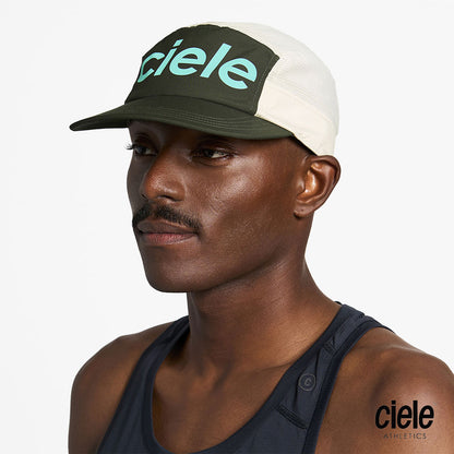 Ciele GOCap-Comp-Century 運動帽 海藻綠/灰白 U2CA0073-GN