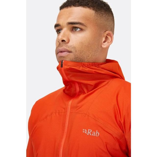 英國 RAB hantom Pull-On Jacket 防水連帽外套 男 爆竹橘 QWF81