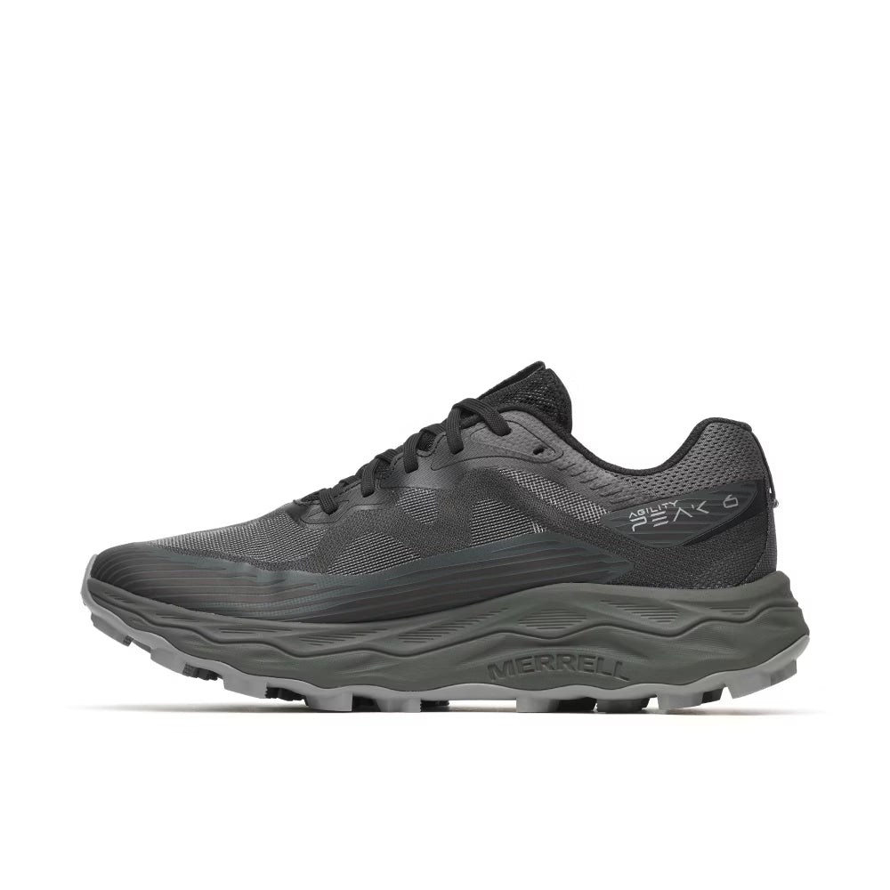 Merrell AGILITY PEAK 6 輕量戶外鞋 男款 黑色 寬楦 00003309W