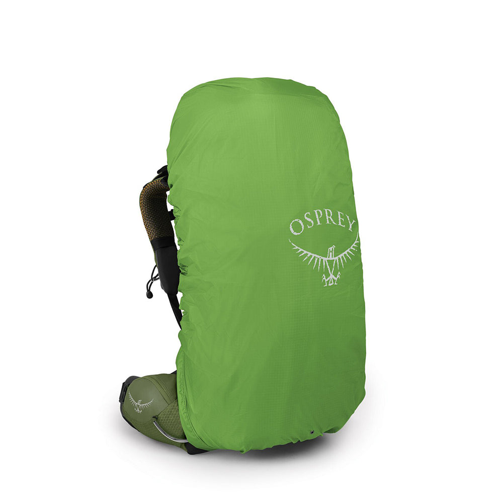 OSPREY Atmos AG 50 男 網架輕量登山後背包 神話綠 10004007