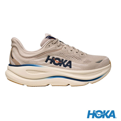 HOKA Bondi 9 男 寬楦 路跑鞋 泥灰/淺灰 1162013SCCG