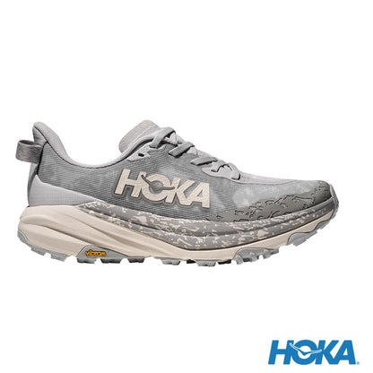 HOKA 女 Speedgoat 6 越野鞋 宇宙灰/大理石白 1147830CDN