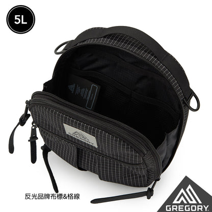 Gregory 5L QUICK POCKET DELUXE 斜背包 夜光黑 155618-A689