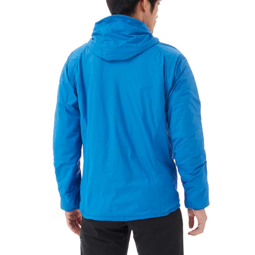 mont-bell 男 Light Shell Hooded Jacket 連帽保暖風衣 黑 1106645-BK