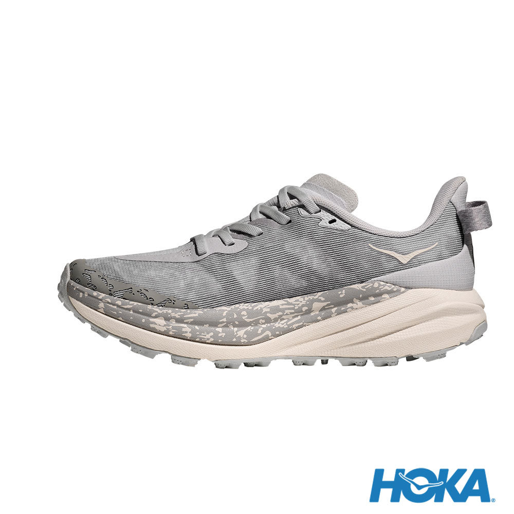 HOKA 女 Speedgoat 6 越野鞋 宇宙灰/大理石白 1147830CDN