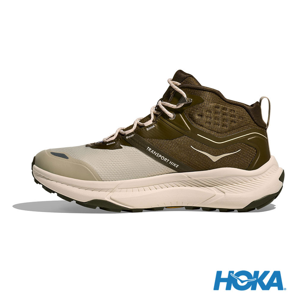 HOKA Transport Hike GTX 男 健行鞋 雲杉綠/淺黃褐 1172912SRCG