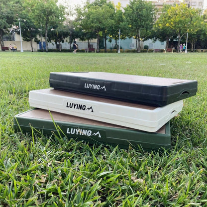 【台灣 LUYING】 百變收納箱 (含桌板) 沙色 LY-D001-D 福利品