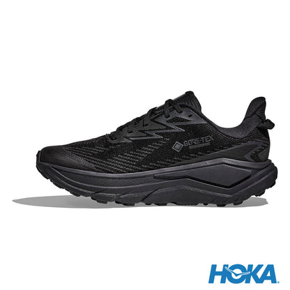 HOKA Challenger 8 GTX 男 寬楦 越野鞋 黑 1180811BBNB