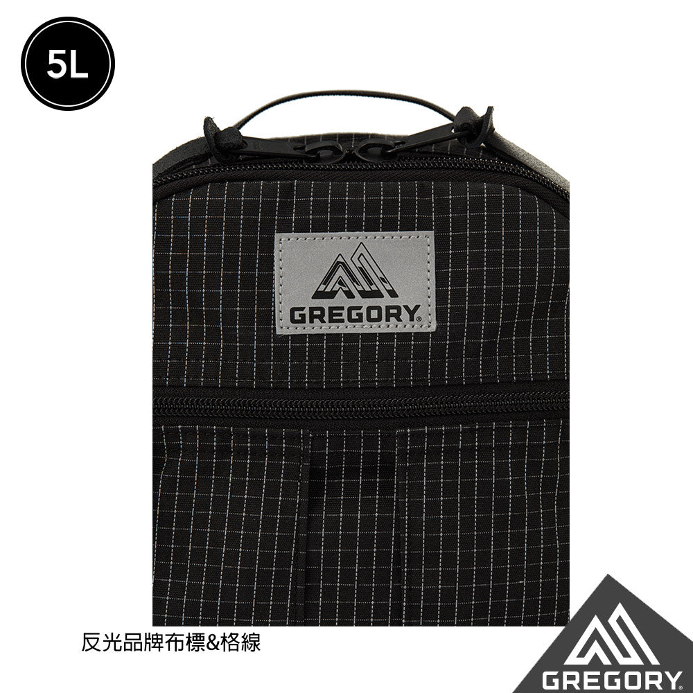 Gregory 5L QUICK POCKET DELUXE 斜背包 夜光黑 155618-A689