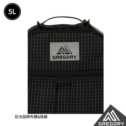 Gregory 5L QUICK POCKET DELUXE 斜背包 夜光黑 155618-A689