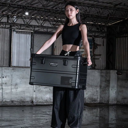 BARRACK09 AMMOCHILL 35L 雙槽雙溫控 車載行動冰箱 黑 BA050009