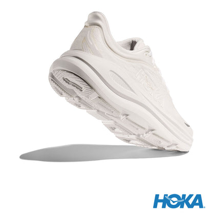 HOKA 女 Bondi 9 寬楦 路跑鞋 白/白 1162014WWH