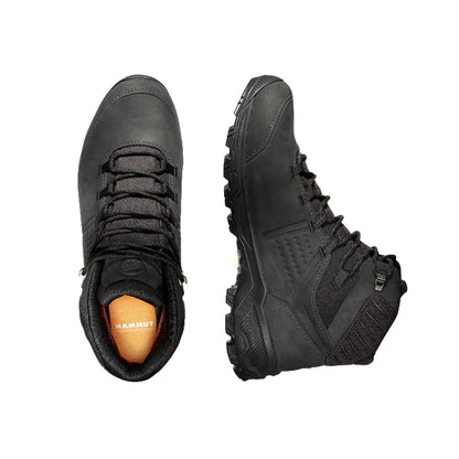 Mammut 長毛象 Mercury IV Mid GTX 男 防水中筒登山皮靴 黑 3030-04711