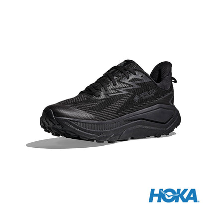 HOKA Challenger 8 GTX 男 寬楦 越野鞋 黑 1180811BBNB