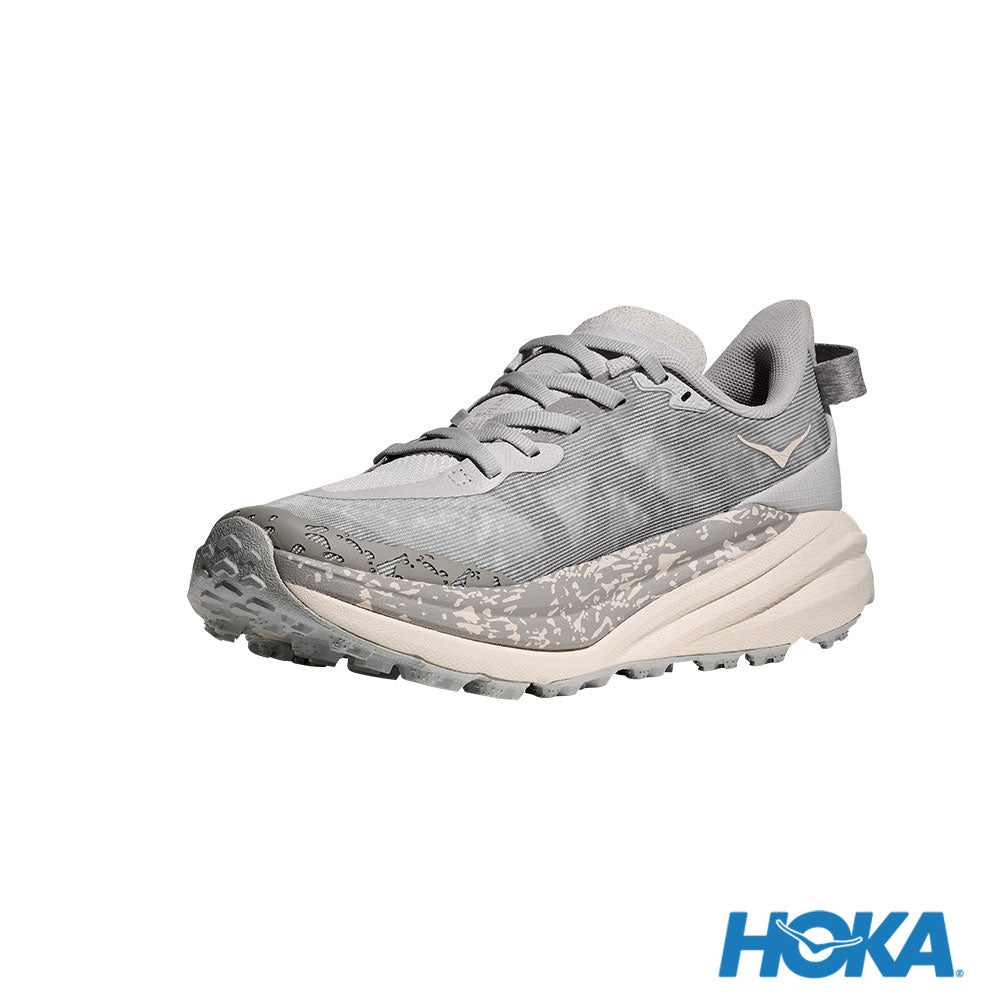 HOKA 女 Speedgoat 6 越野鞋 宇宙灰/大理石白 1147830CDN