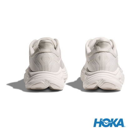 HOKA 女 Clifton 10 寬楦 路跑鞋 白/白 1162050WWH