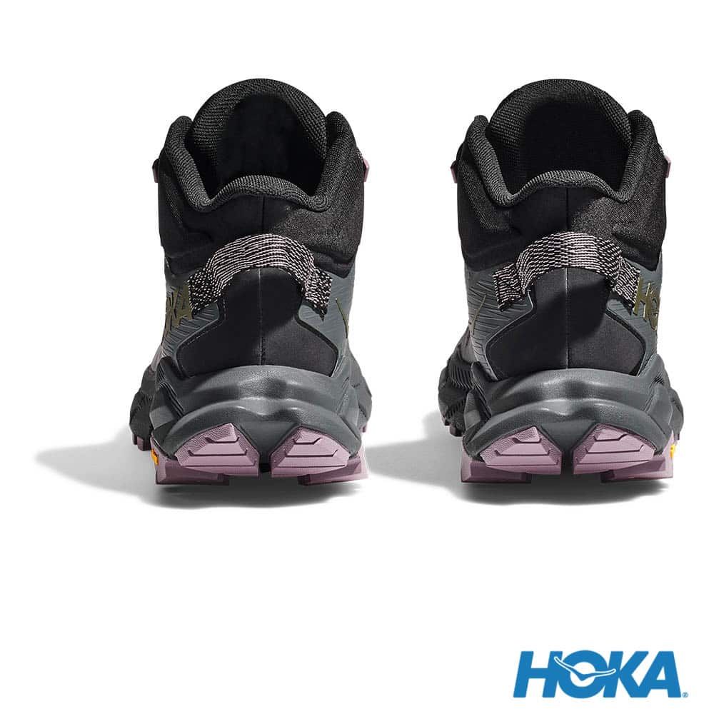 HOKA 女 Trail Code GTX  登山鞋 黑/城堡岩灰 HO1123166BCSTL