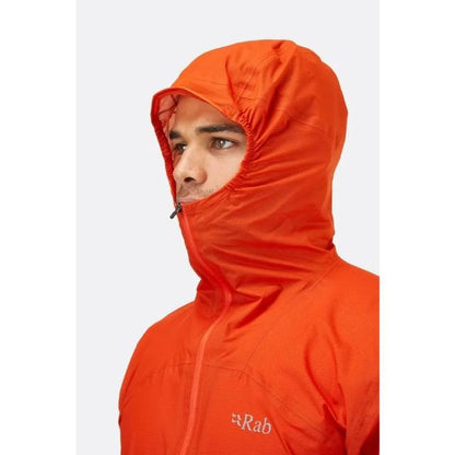 英國 RAB hantom Pull-On Jacket 防水連帽外套 男 爆竹橘 QWF81