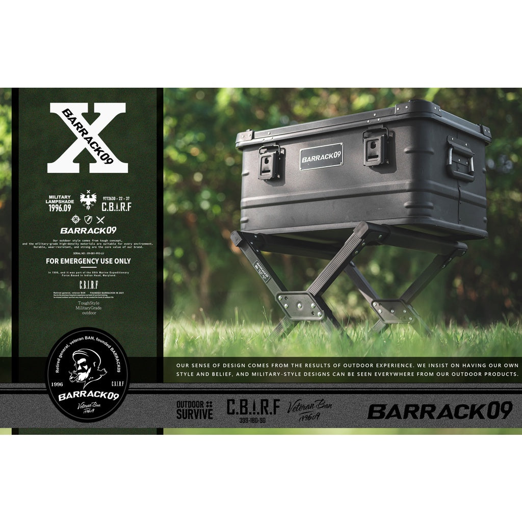 BARRACK09  冰箱架 置物架 行動電冰箱架 鋁箱置物架 附贈加厚專屬收納袋