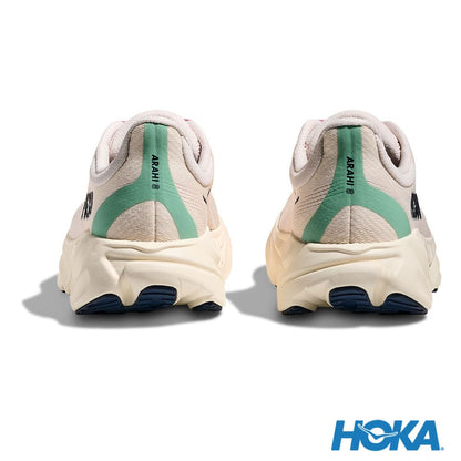 HOKA Arahi 8 女 寬楦 路跑鞋 奶油色/大理石白 1168711RCRM
