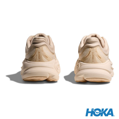 HOKA Bondi 9 女 寬楦 路跑鞋 香草白/樺木 1162014VCH