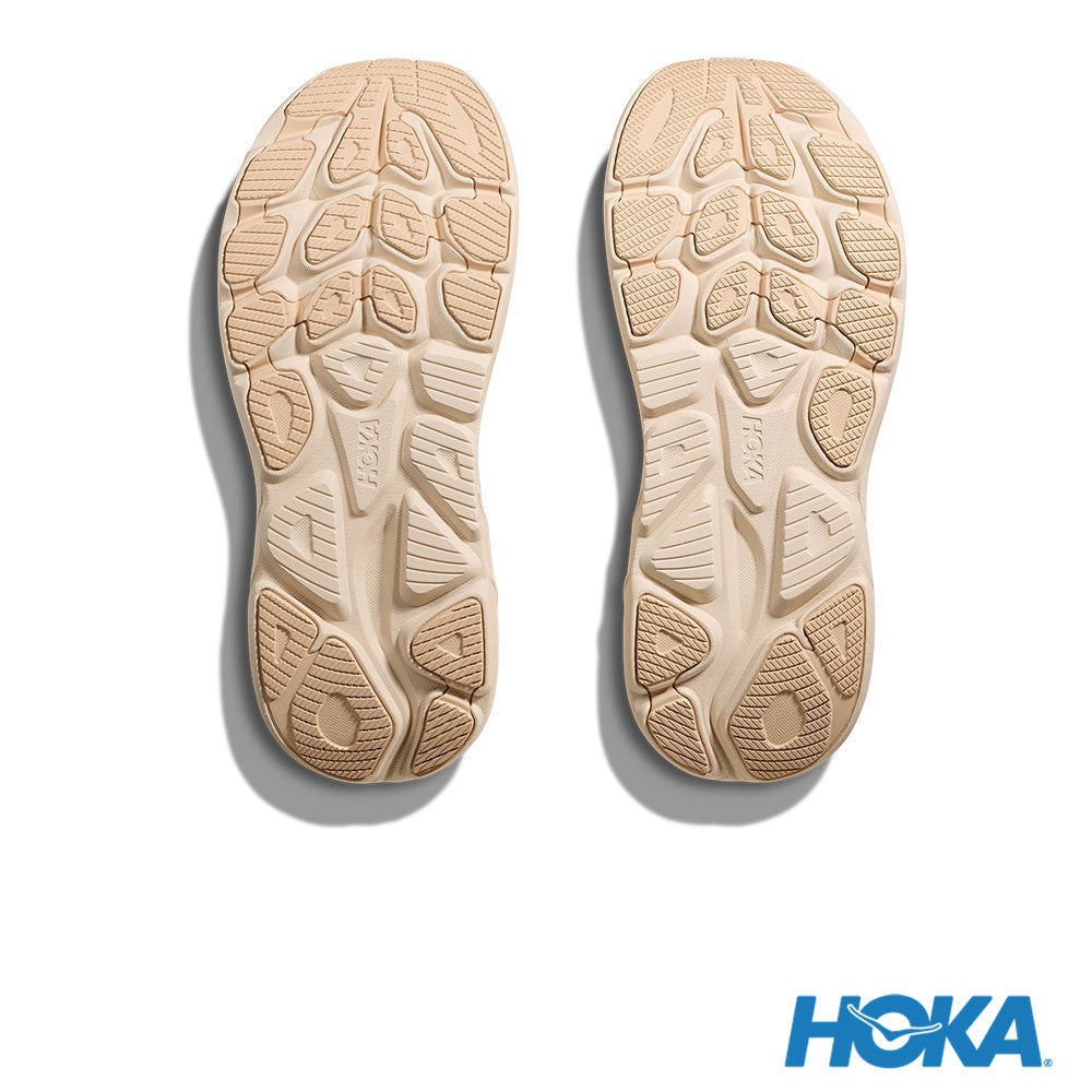 HOKA Clifton 10 女 D寬楦型 路跑鞋 香草白/樺木 1162050VCH