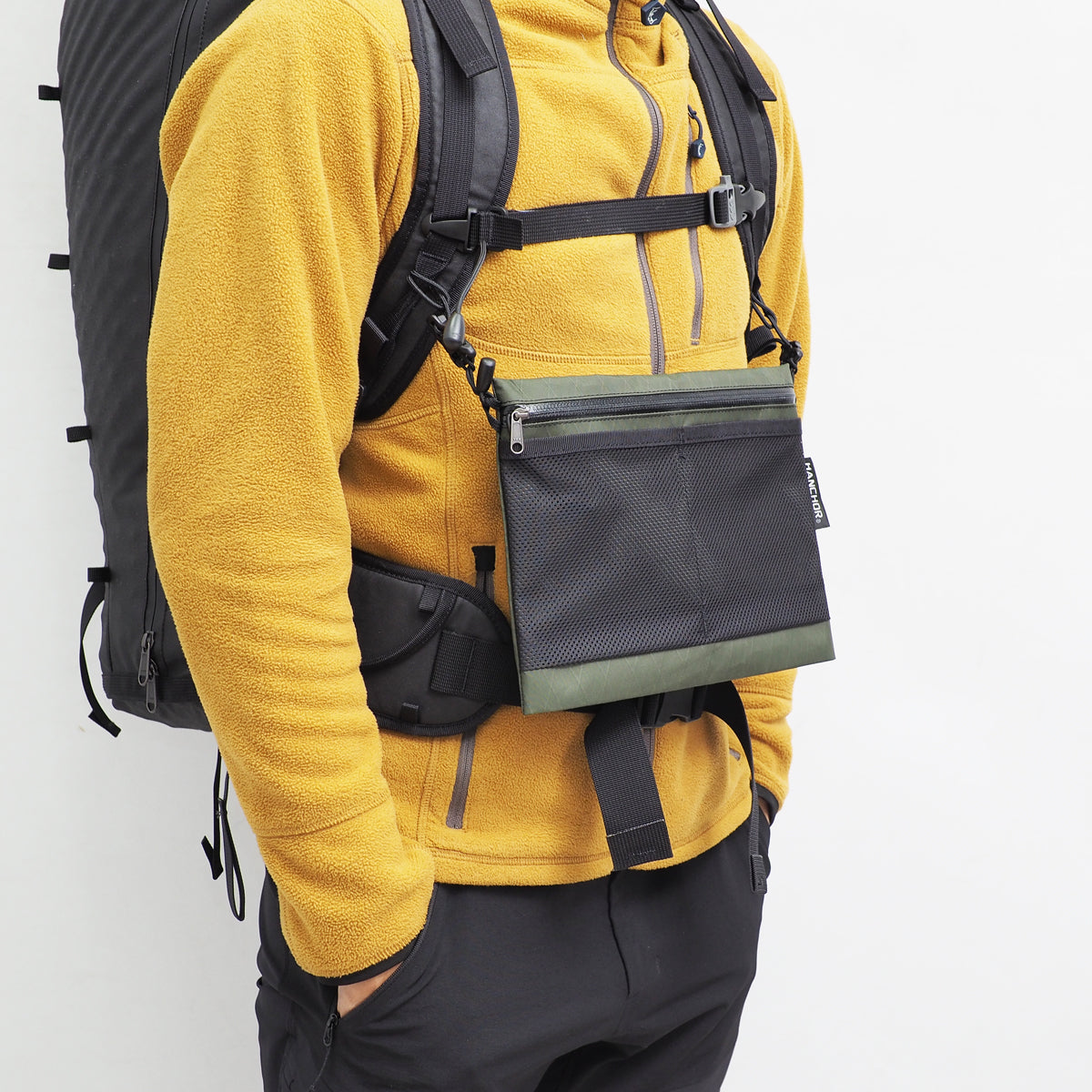 Hanchor SURFACE MESH 輕量化胸前/斜背包 OD17