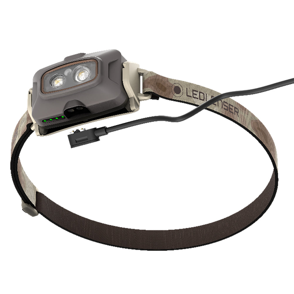 LED LENSER HF4R Signature 600流明充電式頭燈 含RGB三色戰術小燈 502795