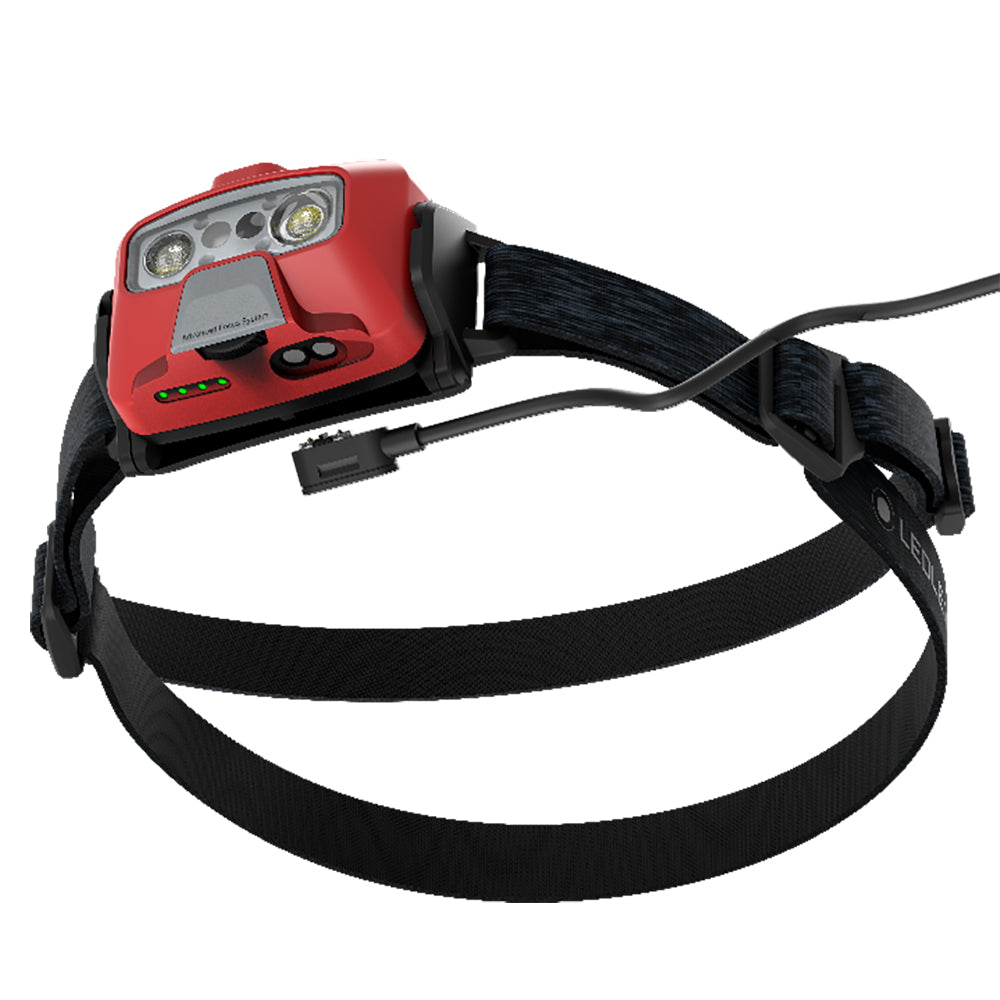 LED LENSER HF6R Core 800流明充電式頭燈 含小紅燈