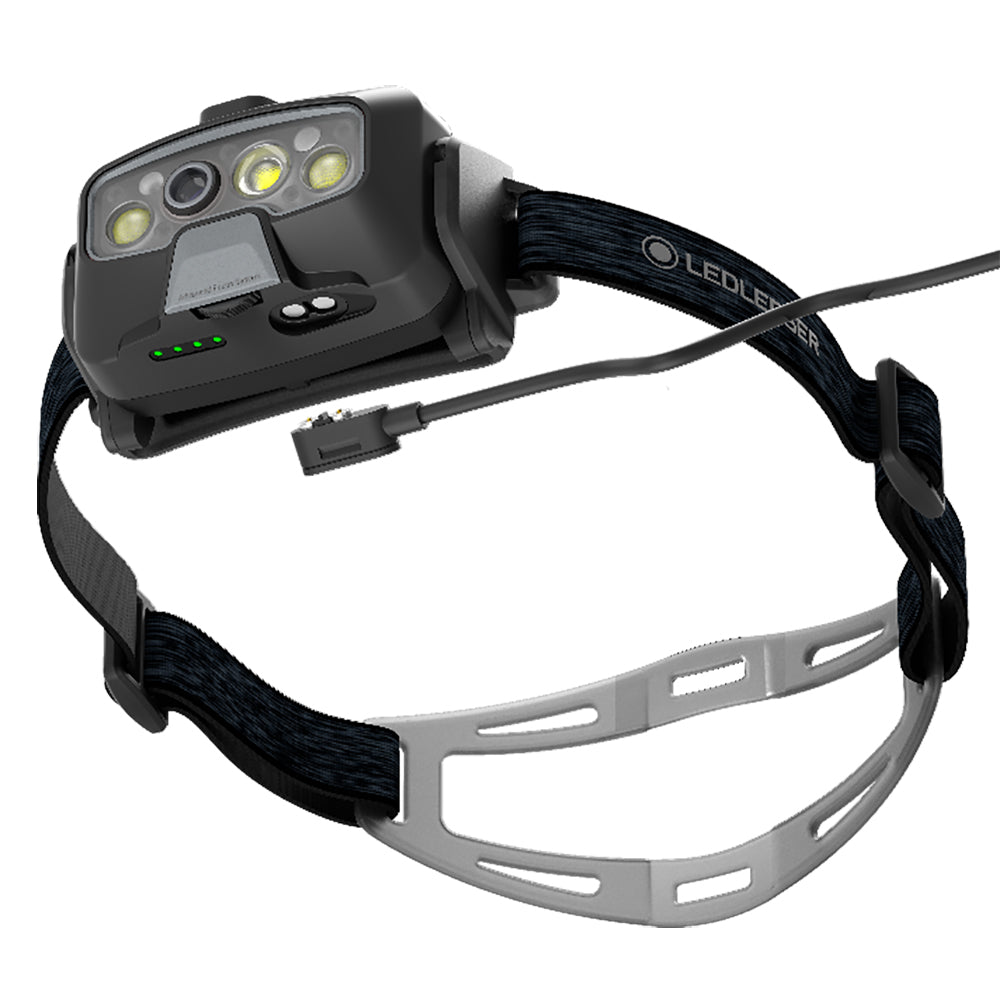 LED LENSER HF8R Core 1600流明充電式頭燈  自動調整亮度+聚焦廣角投射
