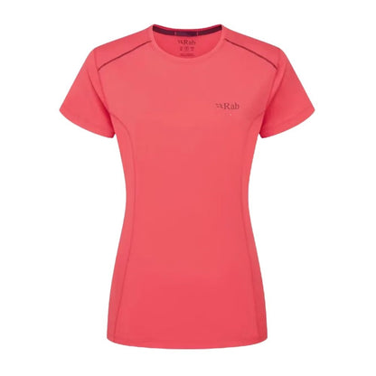 RAB Force Tee 圓領短袖透氣排汗衣 女款 QBL06
