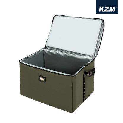 KZM 素面個性保冷袋 45L 軍綠色 K20T3K008