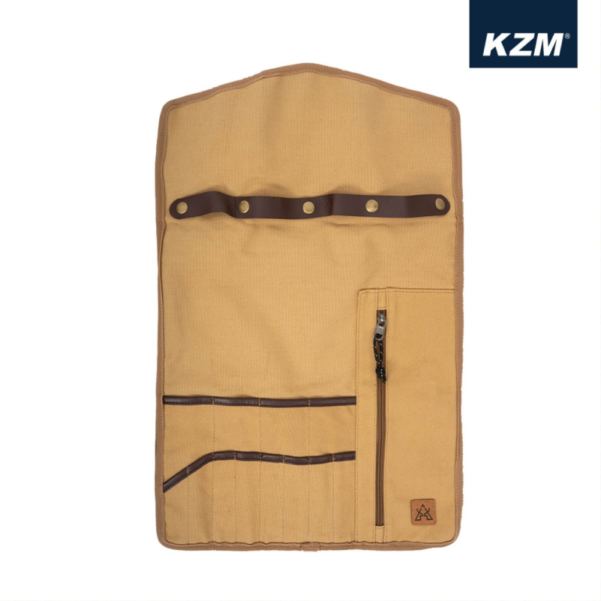 【KZM】KAZMI 風格廚具置物袋 卡其色 K21T3K02BW