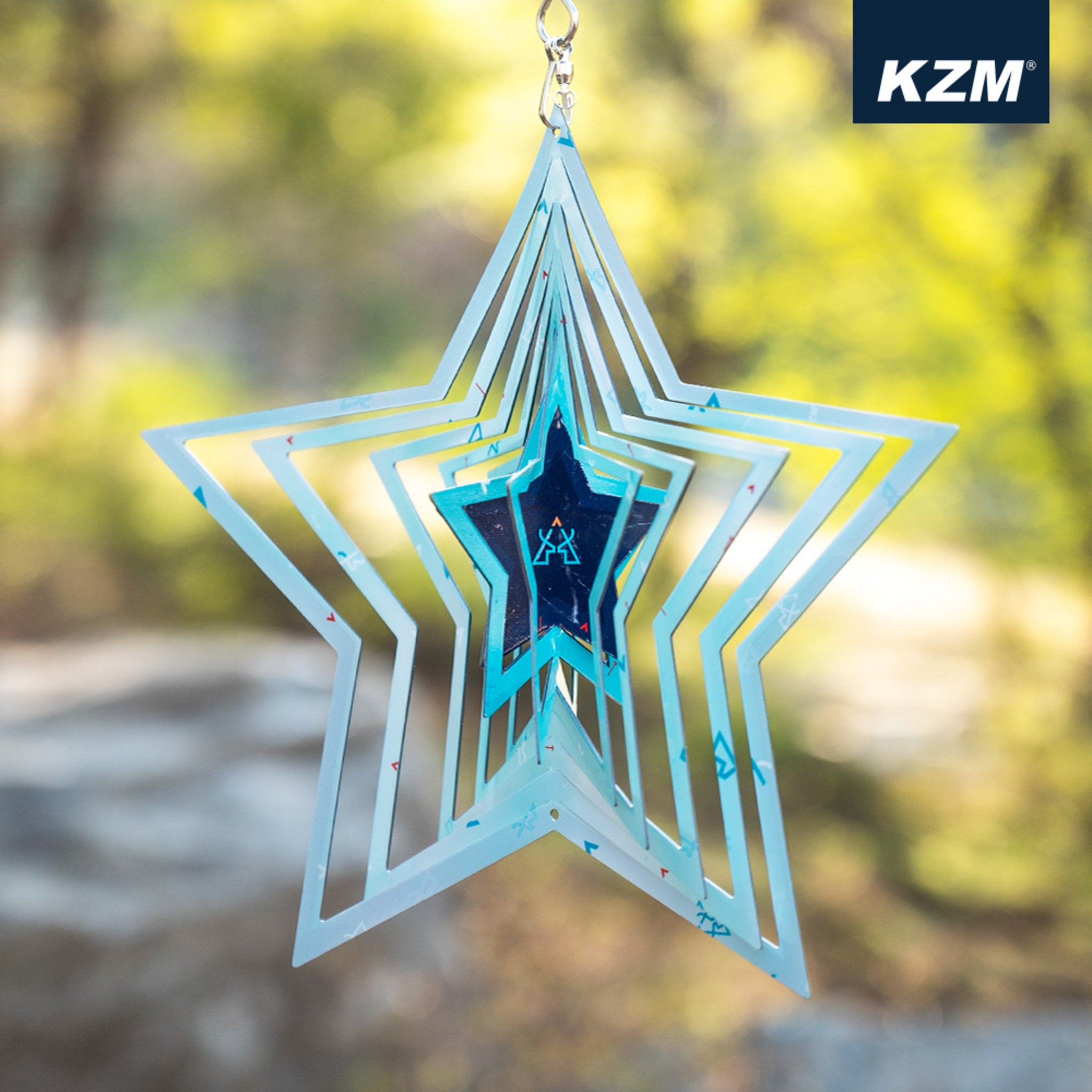 【超特價】KZM 立體旋轉吊飾 星星 K21T3Z12