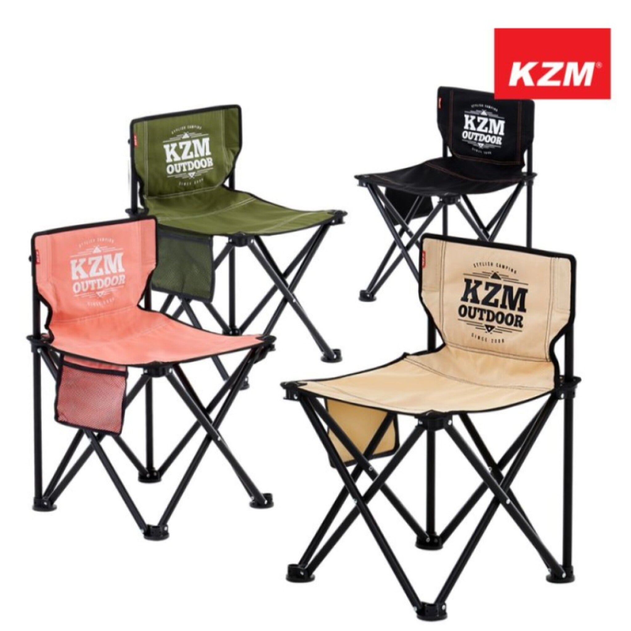 KAZMI KZM 極簡時尚輕巧折疊椅 K9T3C001