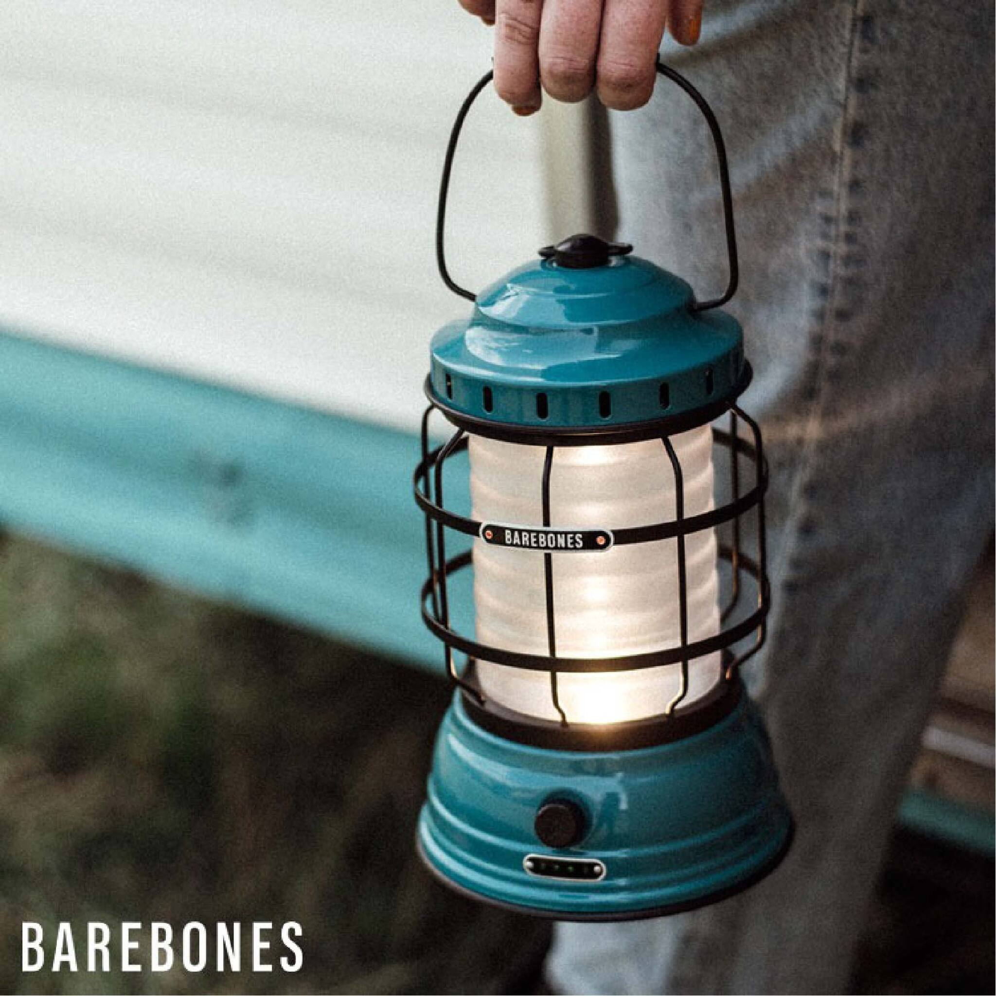 【Barebones】手提營燈 藍綠色 Forest LIV-161