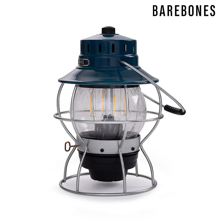 Barebones Railroad Lantern 手提鐵路復古營燈 海洋藍 LIV-181