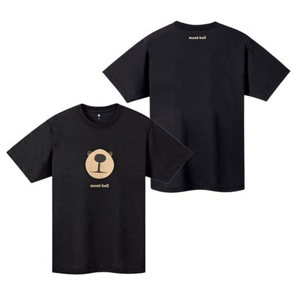 montbell Wickron 中性 吸濕排汗短袖T恤 熊臉 1114735