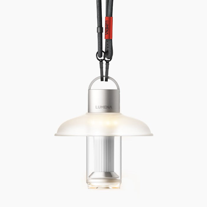 LUMENA M4 多功能 LED 燈 - 銀白色  送 三款迷彩燈罩