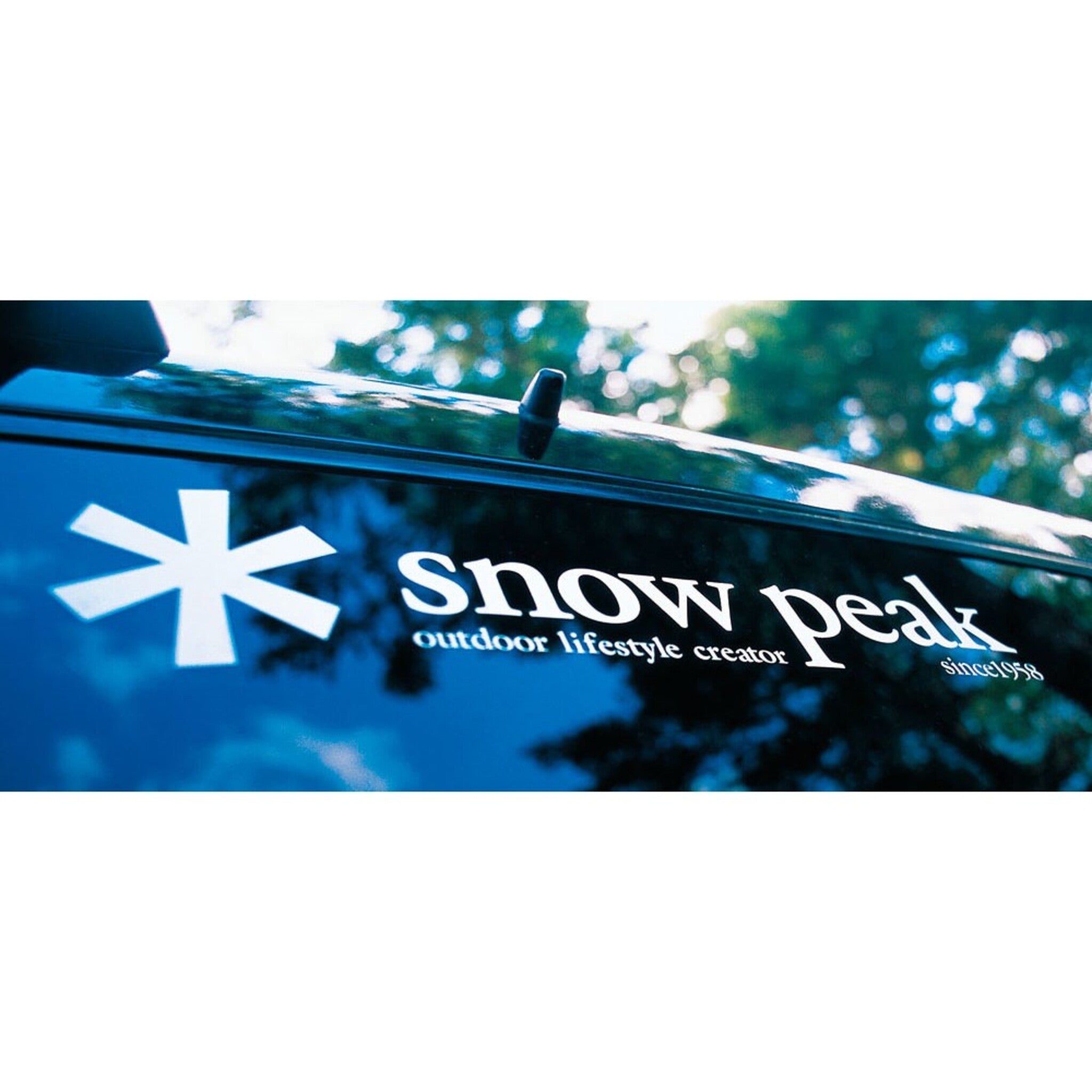 SnowPeak 汽車貼紙 大 NV-004