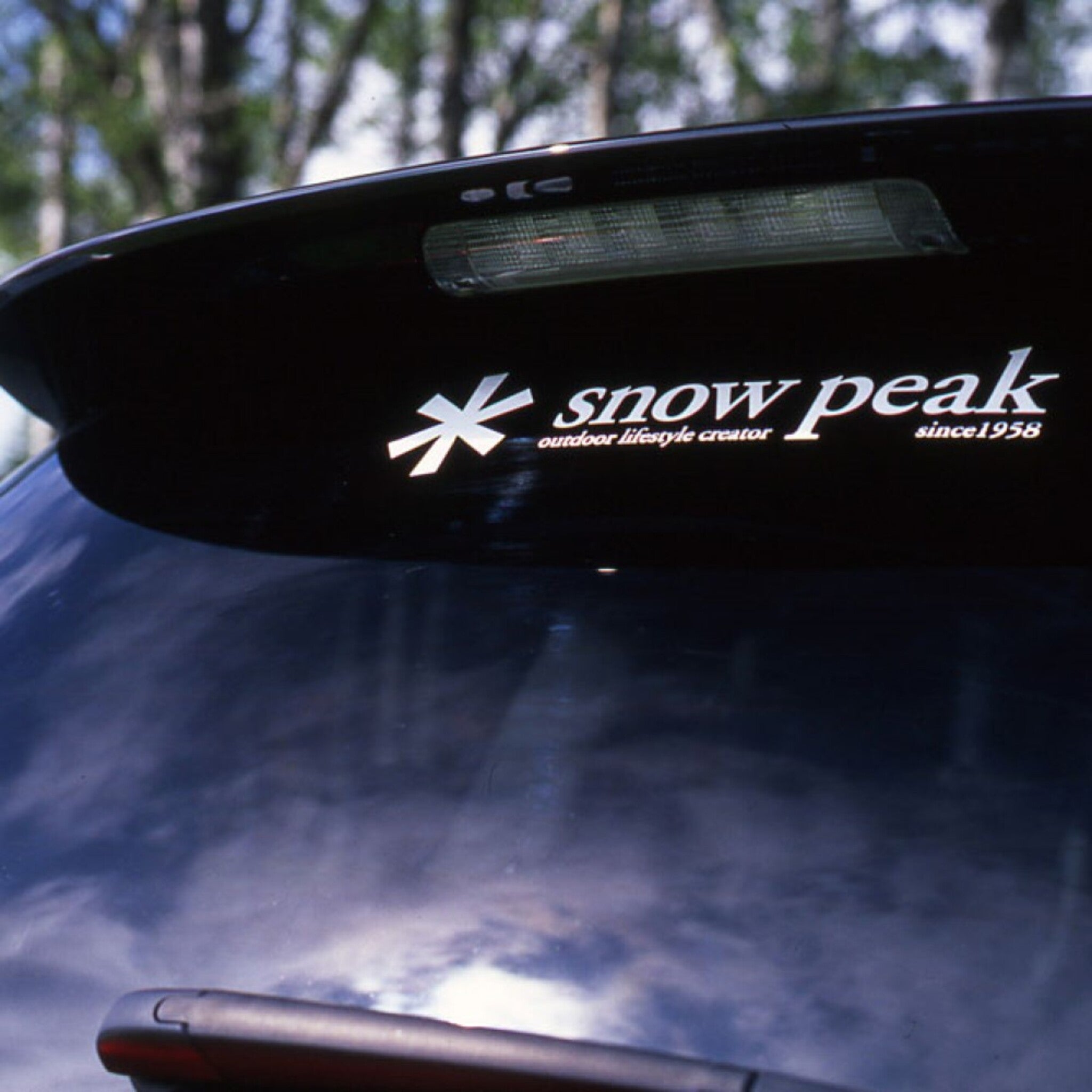 SnowPeak 汽車貼紙 小 NV-006