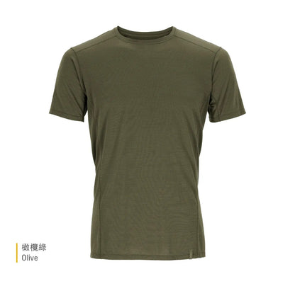 Rab Syncrino Base Tee 男 短袖 羊毛混紡排汗衣 QBL30
