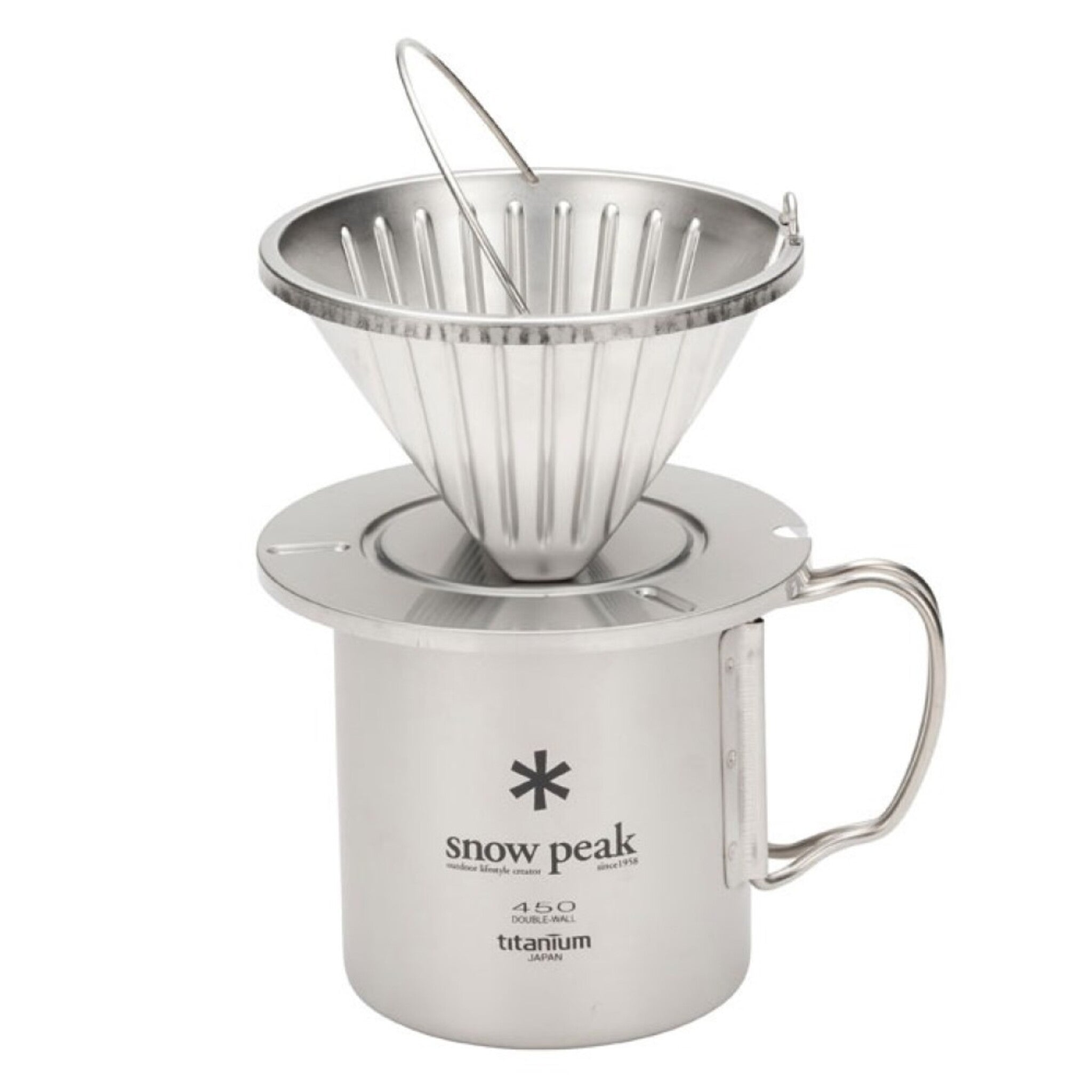 SnowPeak 營地咖啡師 二合一功能咖啡壺 PR-880