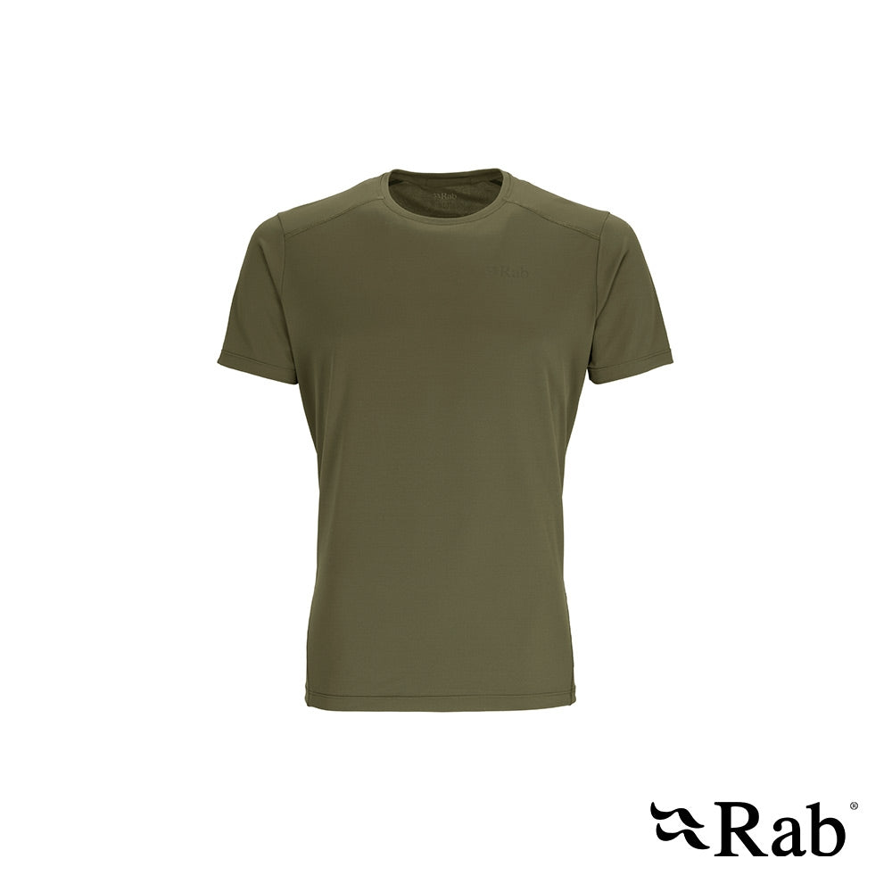 RAB Force Tee 男 圓領短袖透氣排汗衣 QBL05